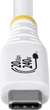Kabel StarTech USB4 Type-C - Type-C M/M 20 Gbit/s 2 m White (CC2M20GUSB4TPW) - obraz 4
