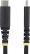 Kabel StarTech USB Type-C - Type-C M/M 1 m Black (USB2CC1MNCBR) - obraz 2