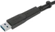Kabel Targus USB Type-C - Type-C/Type A M/M 1 m Black (ACC1133GLX) - obraz 7