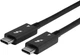 Кабель Lindy Thunderbolt 4 USB Type-C - Type-C M/M 1 m Black (4002888311205) - зображення 4