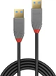 Kabel Lindy Anthra USB Type A - Type A M/M 3 m Black (4002888367530) - obraz 2