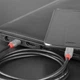 Kabel Lindy Anthra USB Type-C - Micro-USB B M/M 0.5 m Black (4002888368902) - obraz 3
