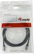 Kabel Equip USB Type-C - Type-C M/M 2 m Black (4015867231067) - obraz 3