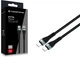 Кабель Conceptronic Fast Charging USB Type-C - Type-C M/M 2 m Black (ETTA01B20) - зображення 3