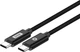 Кабель Conceptronic USB Type-C - Type-C M/M 0.48 Gbit/s 1.2 m Black (ETTA03B12) - зображення 2