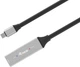 Kabel Equip USB Type-C - Type-C M/F 15 m Black (4015867242339) - obraz 2