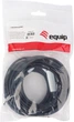 Kabel Equip USB Type-C - Type-C M/F 10 m Black (4015867242322) - obraz 3