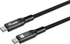 Кабель Equip USB Type-C - Type-C M/M 2 m Black (4015867243640) - зображення 2