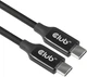 Kabel Club 3D USB Type-C - Type-C M/M 5 m Black (CAC-1535) - obraz 3