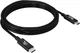 Kabel Club 3D USB Type-C - Type-C M/M 2 m Black (CAC-1575) - obraz 1