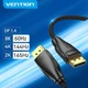 Кабель Vention DP 1.4 відеокабель DisplayPort в обплетенні 10 м Black (HCCBL) - зображення 2