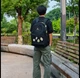 Рюкзак Nike Air Jordan Backpack (25 L) черный с золотым логотипом 23 JD2623161GS-001, городской рюкзак Jordan с наклейками, рюкзак для ноутбука унисекс - изображение 5