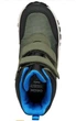Детские зимние ботинки Geox Himalaya 25 р сапоги чёрный/тёмно-зелёный для мальчика - изображение 3