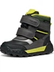 Детские зимние ботинки Geox Trekkyup Amphibiox, сапоги 23р чёрний/салатовый мальчику - изображение 5