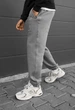 Брюки мужские спортивные стаф серые с логотипом флисовые Staff pul gray logo XL (406271) - изображение 3