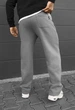 Спортивные штаны мужские Staff серые на флисе классические Staff kl gray fleece S (406267) - изображение 2