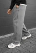 Спортивные штаны мужские Staff серые на флисе классические Staff kl gray fleece S (406267) - изображение 3