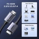 Кабель мультимедийный HDMI M to HDMI M 2.0m V2.2 16K60Hz 96Gbps braided black Ugreen (65900) - изображение 6