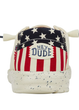 Мокасины Hey Dude Wally Americana Wide Off White (41784-1LB), Размер 47Е (US M14E) стелька 31 см - изображение 4