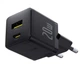 Мережевий зарядний пристрій Baseus Palm Fast Charger C+U 20W EU Cluster Black (P10111608113-00) - зображення 2