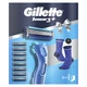 Подарунковий набір: Станок для гоління чоловічий (Бритва) Gillette Sensor3+ Comfort з 8 змінними картриджами + Шкарпетки - изображение 2
