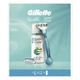 Подарунковий набір: Станок Gillette Venus Smooth з 2 змінними картриджами, Гель для гоління Gillette Satin Care Sensitive 75 мл - изображение 2