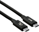 Кабель Club 3D USB-C - USB-C USB4 Gen 2x2 240W 1.2 м Black (CAC-1570) - зображення 2