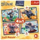 Набір пазлів Trefl Disney Stitch Відпустка на Гаваях 4в1 (34666) - зображення 6