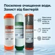 Сменные картриджи AQUAFILTER - Усиленная очистка воды. Защита от бактерий - изображение 5
