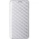Чехол Deexe Rhombus Book для Xiaomi Poco C95 Pro - Silver - изображение 6