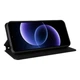 Чехол Deexe Rhombus Book для Xiaomi Poco C95 Pro - Black - изображение 4