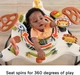Дитячий ігровий центр Fisher-Price Jumperoo бежевий, 360 градусів, розвиває моторику - изображение 6