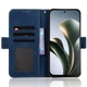 Чохол-книжка з кишеньками Deexe Wallet Stand для Xiaomi Poco C95 Pro - Blue - зображення 5