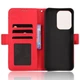 Чохол-книжка з кишеньками Deexe Wallet Stand для Xiaomi Poco C95 Pro - Red - зображення 4