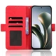 Чохол-книжка з кишеньками Deexe Wallet Stand для Xiaomi Poco C95 Pro - Red - зображення 5