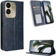 Чехол-книжка Deexe Retro Style для Xiaomi Poco C95 Pro - Blue - изображение 2