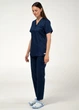 Женский медицинский костюм STUGA MEDICAL «София» синий (77002017700202) 4XL - изображение 3