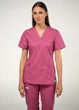 Женская медицинская рубашка STUGA MEDICAL рожева (7700601) L - изображение 5