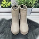 Сапоги женские пена ЕВА Dago Style бежевые с меховой вставкой 37р (23,5-24 см) 8628 - изображение 5