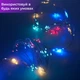 Гірлянда світлодіодна кінський хвіст GarlandoPro 200LED Роса 2м 10 ліній 173309ML - зображення 6