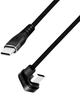 Кабель Logilink USB-C - USB-C 2.0 60W 3 м Black (4052792069051) - зображення 1