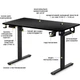 Стол с электрорегулировкой высоты "PowerDesk Energy" Mealux EVO-201 Energy B/B, Black - изображение 2