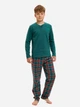 Детская пижама для мальчика НатаЛюкс Family Look 94561348888 122-128 см Зеленая (9456134888841) - изображение 1