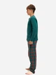 Подростковая пижама для мальчика НатаЛюкс Family Look 94561348888 158-164 см Зеленая (9456134888871) - изображение 5
