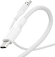 Kabel Panzer Glass Empower by Racing USB-A - USB-C 3.0 60W 1.2 m White (EM30290) - obraz 3