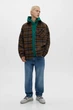 Куртка-сорочка Pull & Bear коричневий-синій в візерунки XHGLD010 M - изображение 2