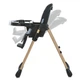 Дитячий стільчик для годування CRAFT ME 1115-W Black - зображення 4
