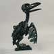 Рухома фігурка скелета ворона чорна PLA-пластик 16×13×12 см - зображення 6