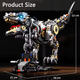 Конструктор Тираннозавр Рекс MJI Semi Mechanical Dinosaur 13087 — 1268 деталей - изображение 2