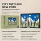 Конструктор Панорама Нью-Йорк City Postcards Wange 1101 деталь — Модель 5921 - изображение 6